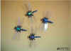 Plastic dragonflies