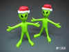 Alien santa character