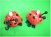 Wind-up valentine plastics lady bug